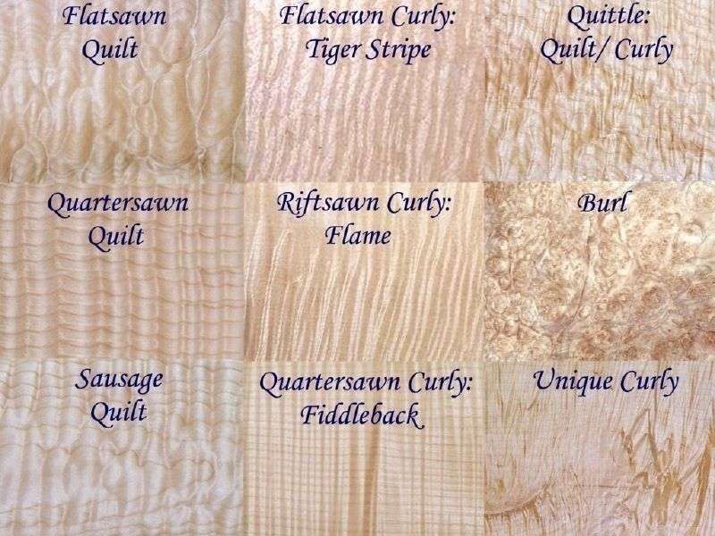 quilted maple